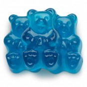Blue Raspberry Gummy Bears 